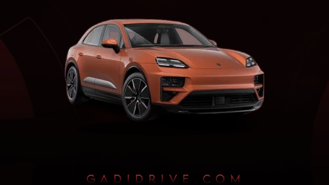 Download Macan Turbo Electric Background